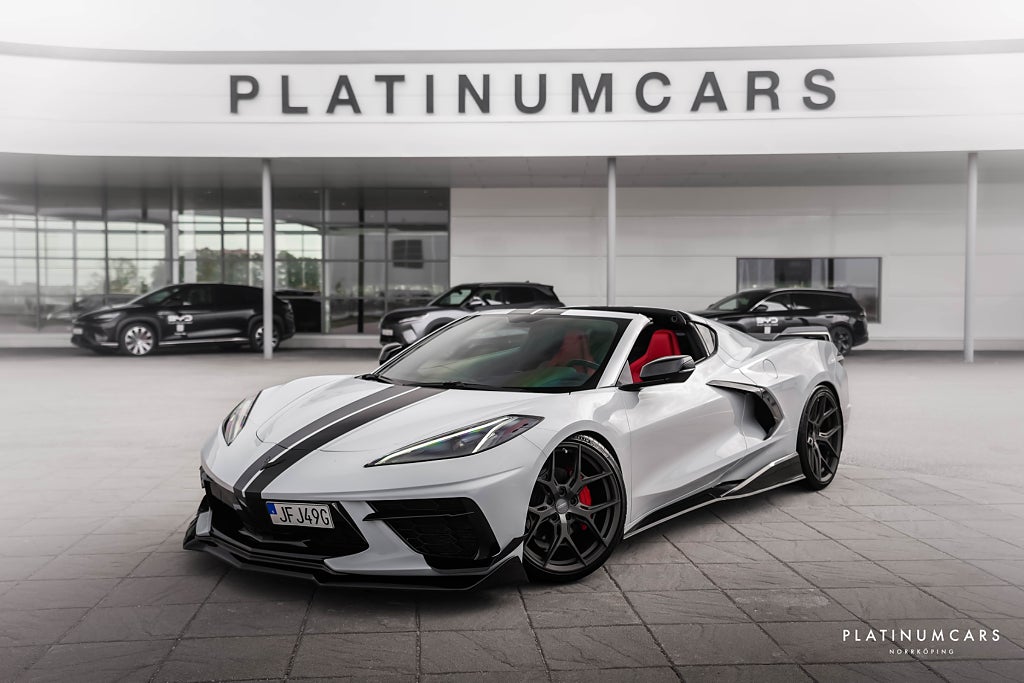 Chevrolet Corvette C8 Stingray DCT 497hk / VOSSEN / AWE / BOSE / TARGA