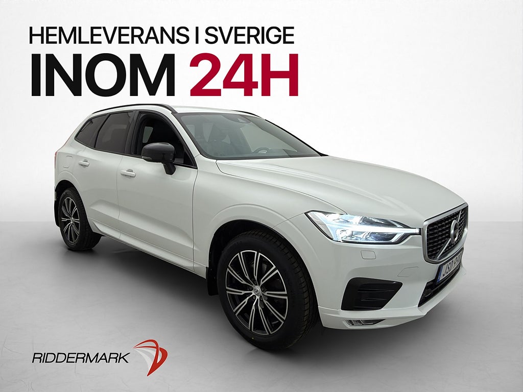 Volvo XC60 B5 250hk AWD R-Design 360° H/K Skinn Drag Värmare