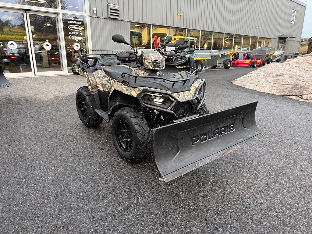 Polaris Sportsman 570 EPS Hunter Edition. Med plog och massor utrustning
