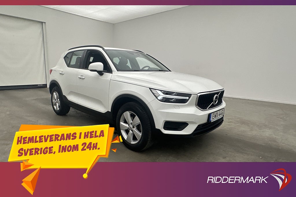 Volvo XC40 T3 163hk Kinetic Värmare VOC 0,63l/mil