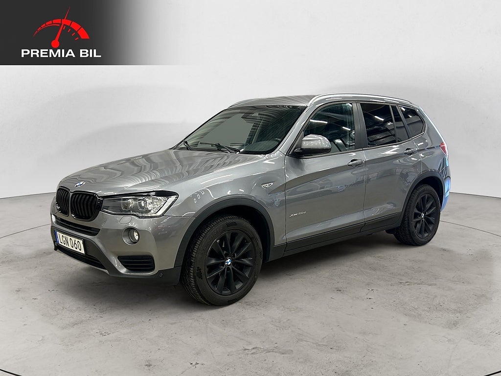 BMW X3 xDrive20d M Sport-ratt Drag Värmare Skinn Hifi Nybesikt