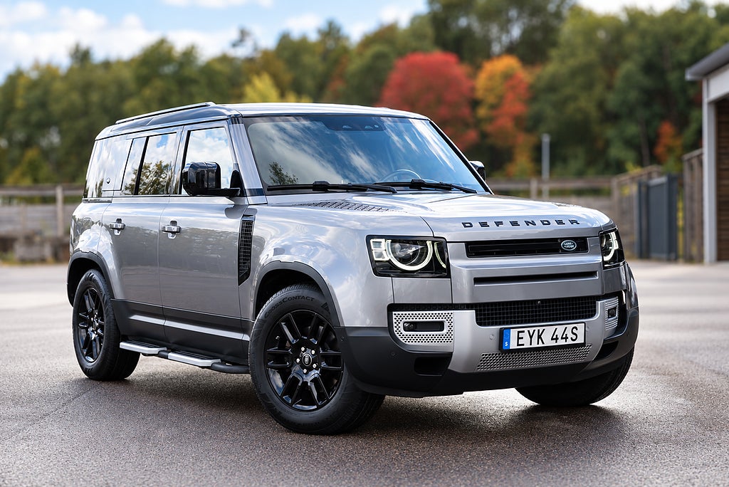 Land Rover Defender 110 D240 360° Kamera Drag Skinn Euro 5 