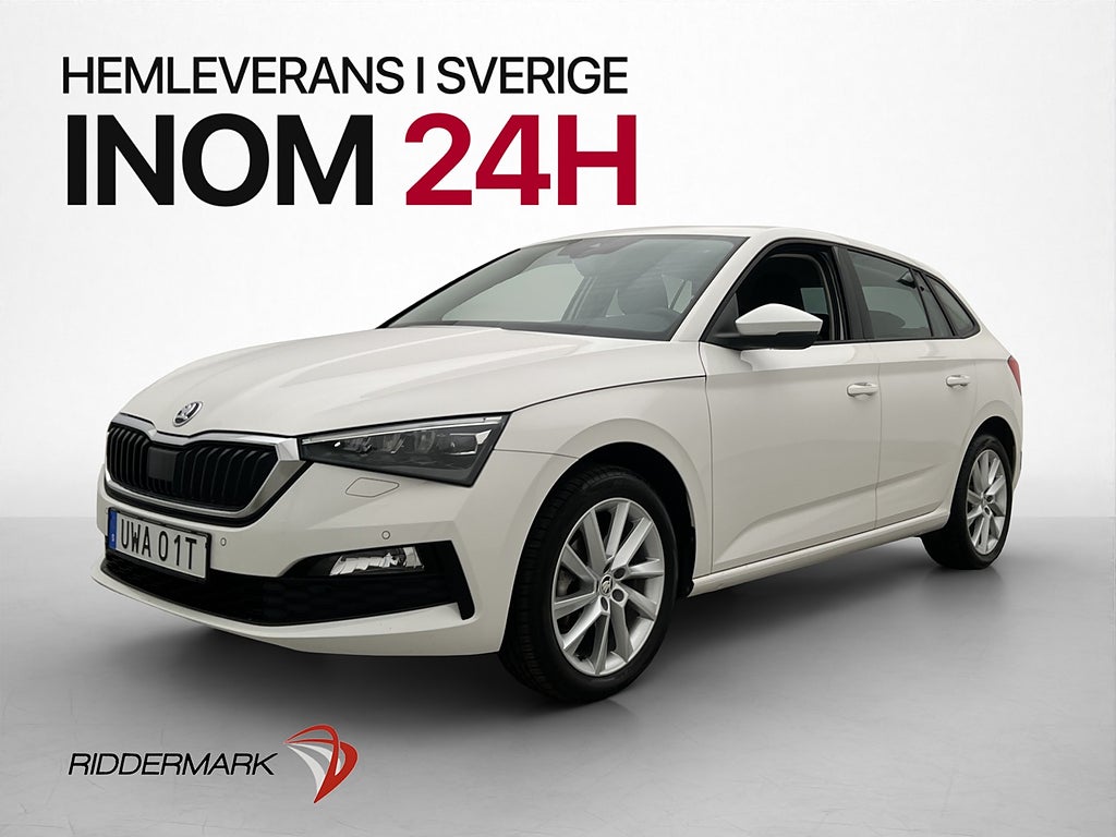 Skoda Scala 1.0 TSI 110hk Style Cockpit CarPlay Sensorer