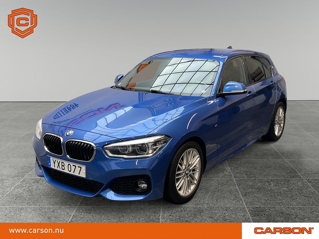 BMW 118I 5-dörrars Aut 136HK M Sport PDC Fram/Bak Läder Rattvärme