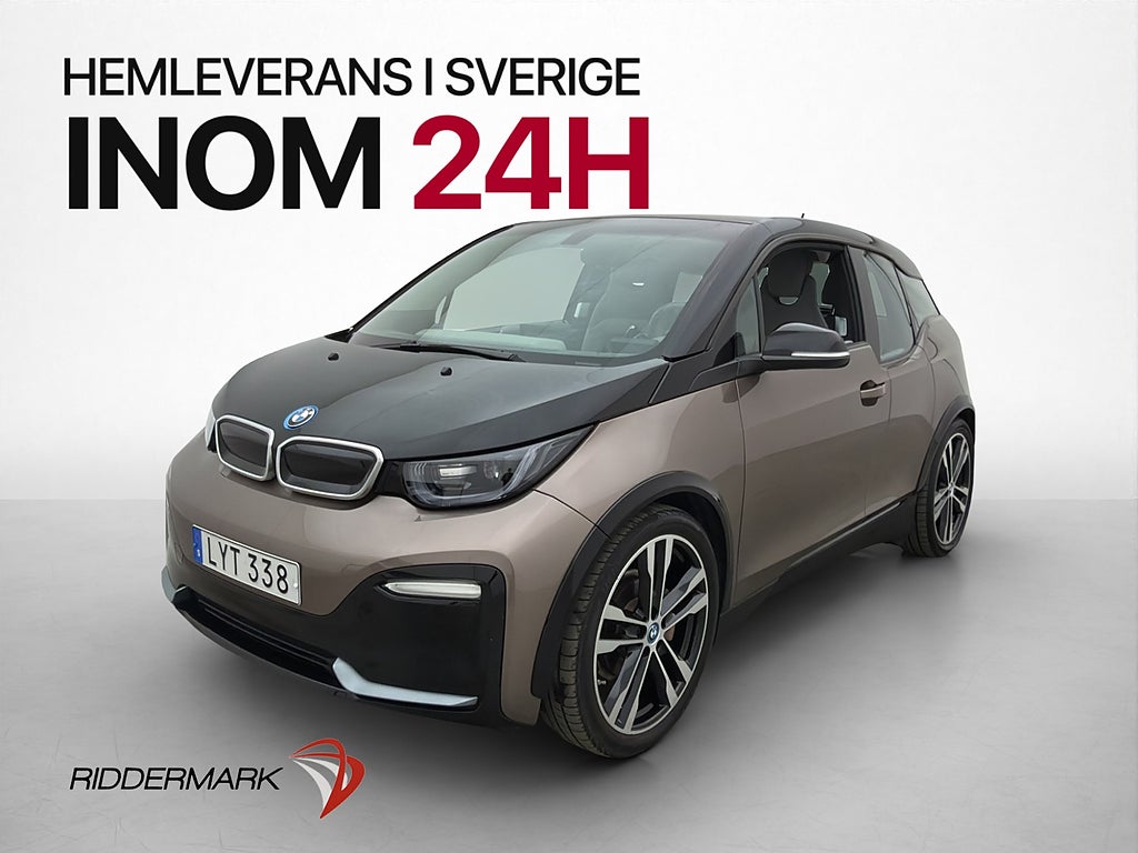 BMW i3s 120 Ah Comfort Advanced Värmepump Navi