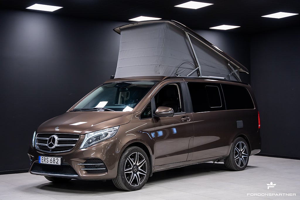 Mercedes-Benz V 250 D 4MATIC AMG MARCO POLO CAMPINGBIL DRAG