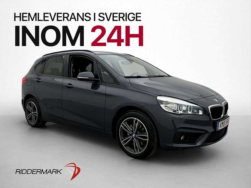 BMW 218 i Active Tourer 136hk Dragkrok Sensorer Farthållare