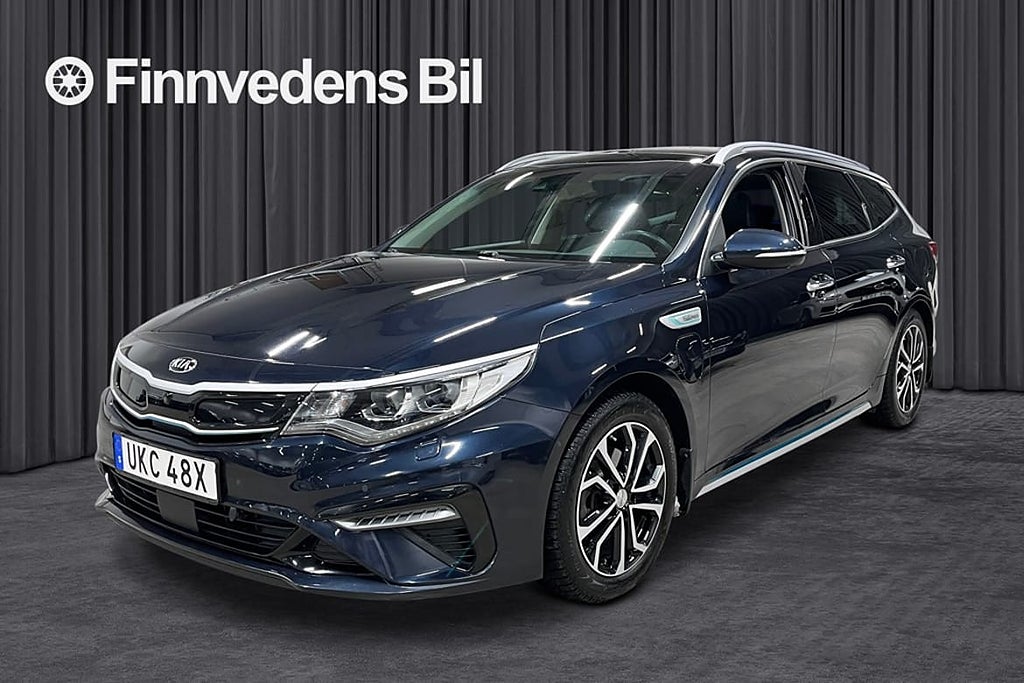 Kia Optima Sport Wagon Plug-in Hybrid PHEV 205hk *Drag/Skinn/S&V-hjul*