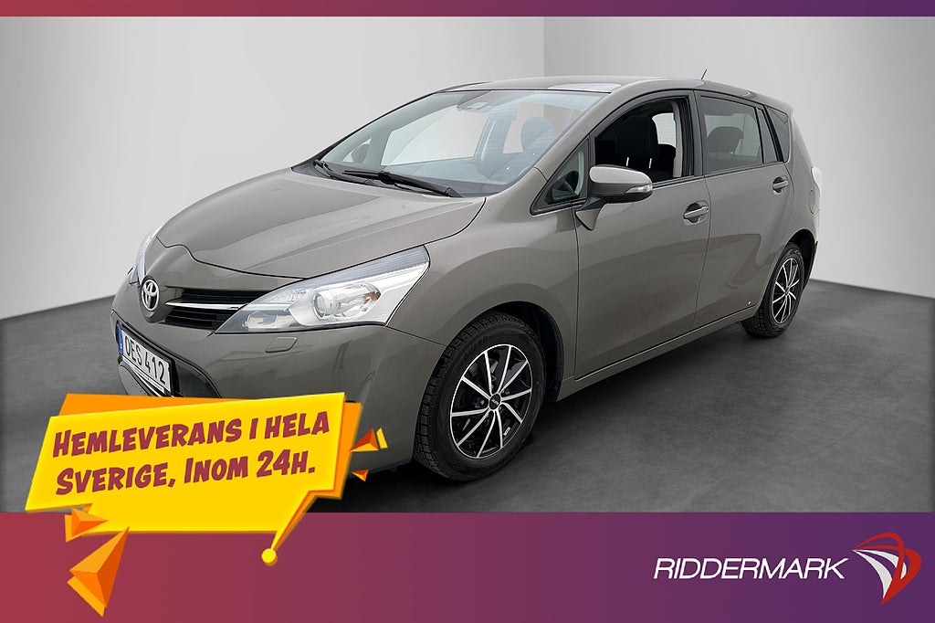 Toyota Verso 1.8 147hk Active Plus 7-sits Pano Kamera Navi