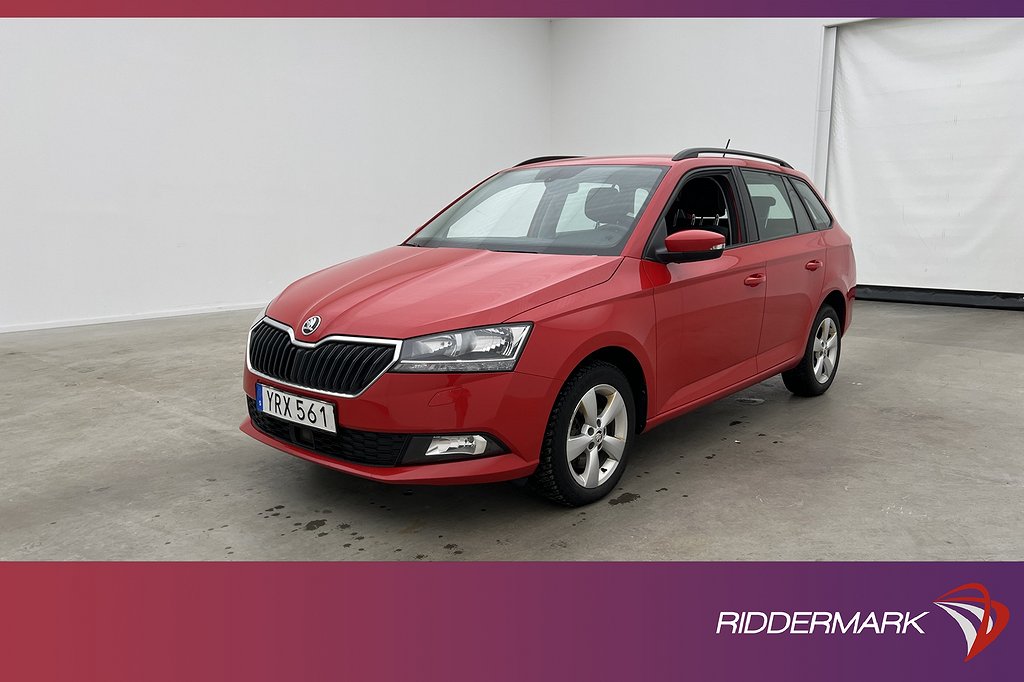 Skoda Fabia Kombi 1.0 TSI 110hk Style Sensorer CarPlay