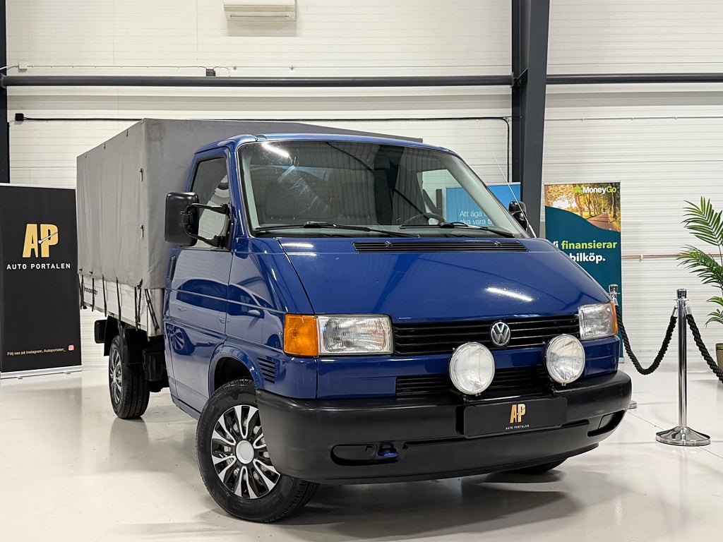 Volkswagen Transporter T4 Chassi Cab 2.6t 2.5 TDI 3sits Toppskick Nybesiktigad