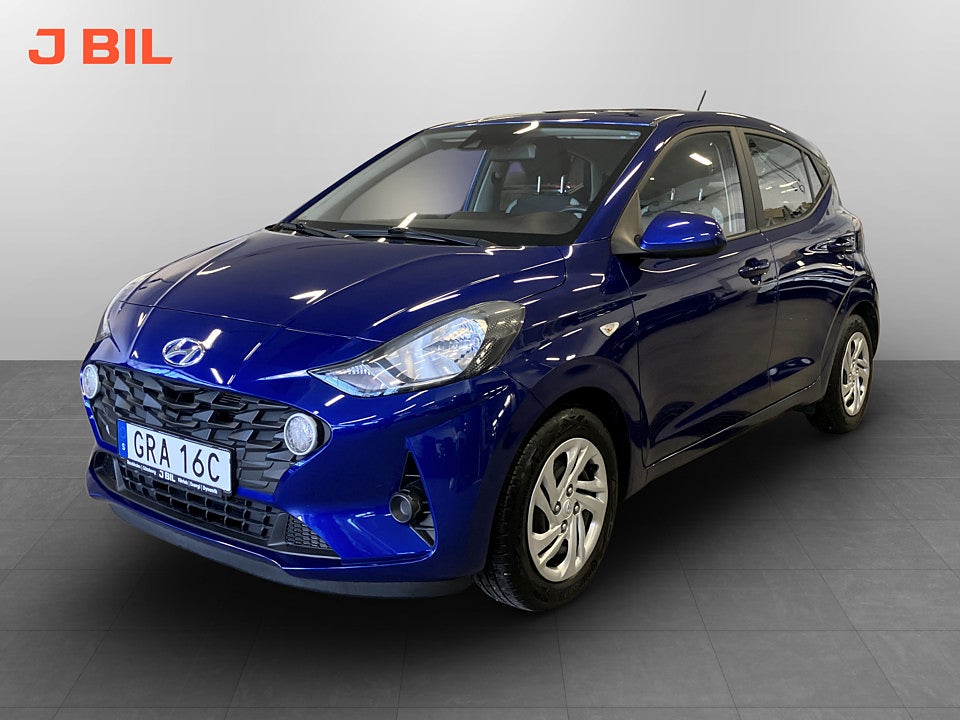 Hyundai i10 Essential 1.0 blue 67hk Aut KAMPANJRÄNTA 3,99%