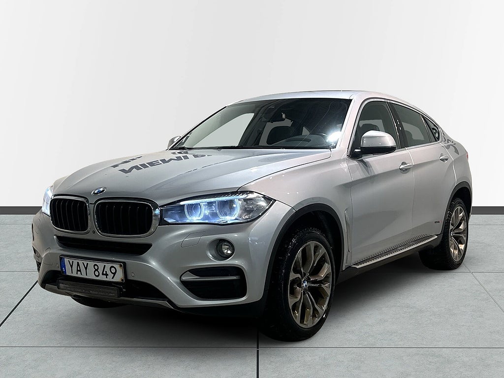 BMW X6 xDrive30d Drag Dvärm GPS H/K Kamera 360° Pano SoV