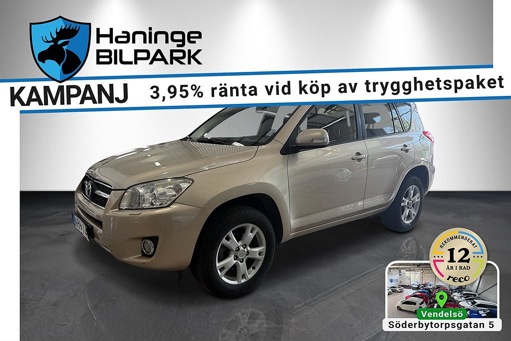 Toyota RAV4 2.0 VVT-i 4x4 AUT SUPERDEAL 3.95% / PDC / FARTHÅLLARE