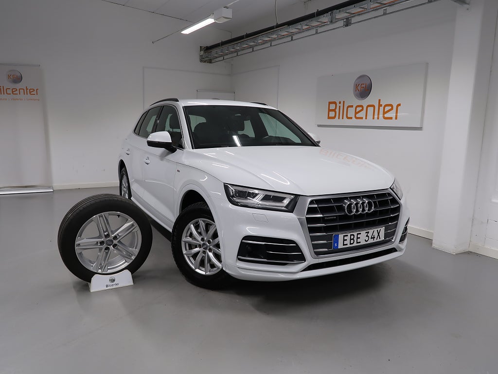 Audi Q5 *KFL 10 år 2,99%* 40 TDI Quattro S Line V-Däck ingår Drag-Värmar