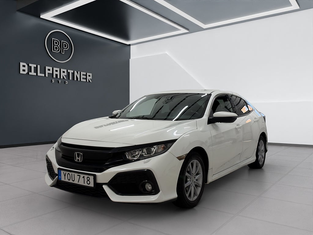 Honda Civic 5-dörrar 1.0 Elegance Euro 6/Navi/B-Kamera