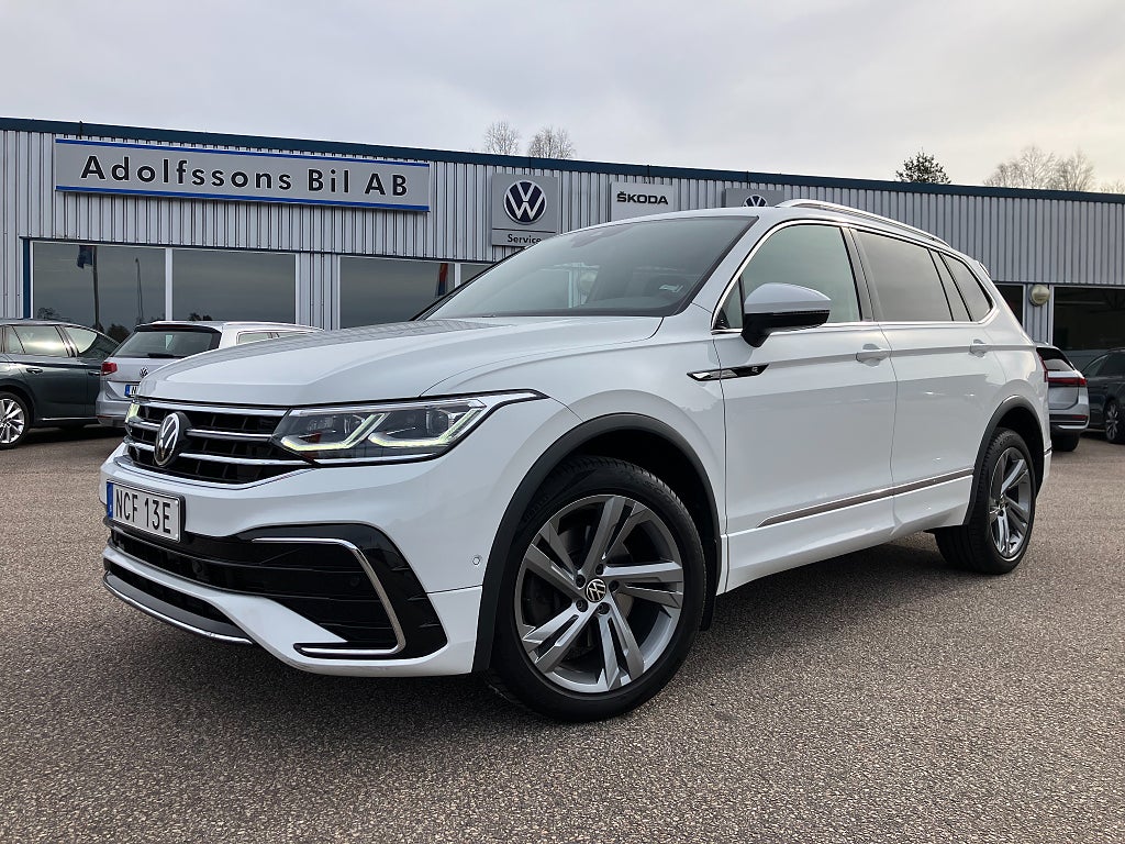 Volkswagen Tiguan Allspace R-Line TDI 200 4M 7-sits (Drag/Matrix/Värmare