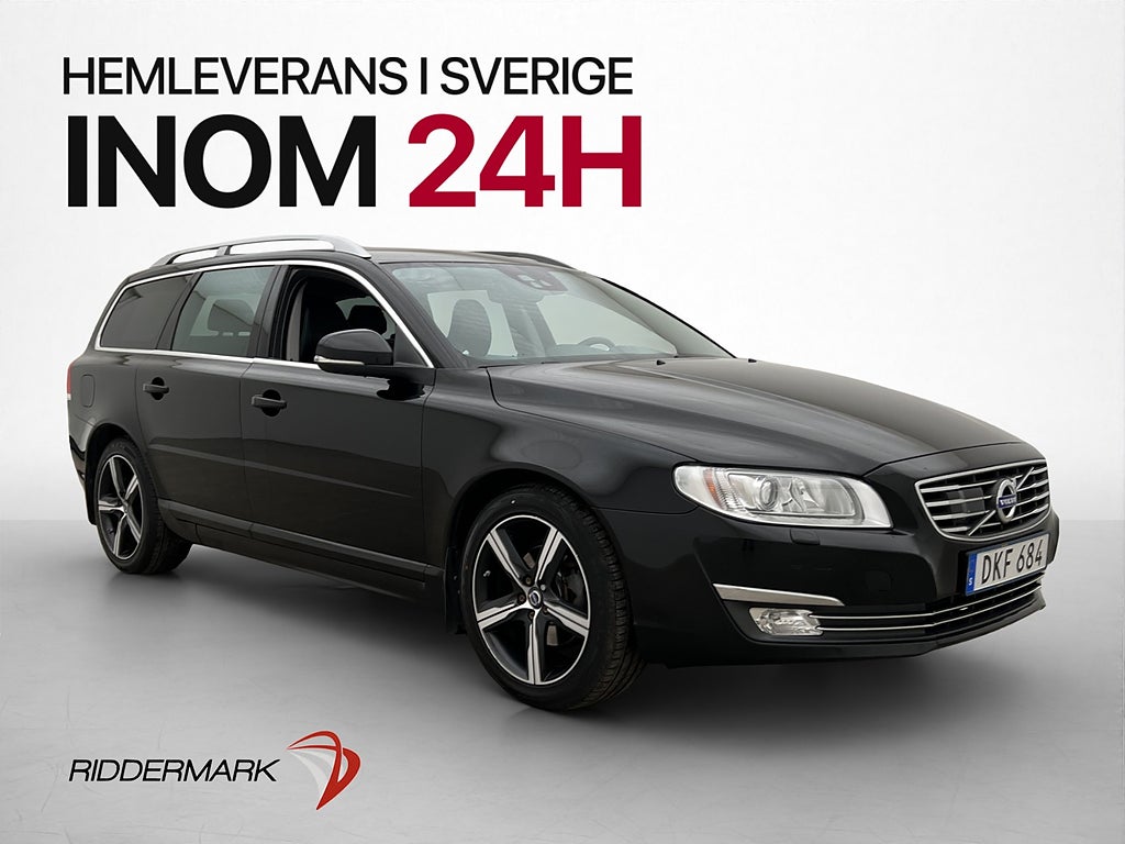 Volvo V70 D4 181hk Classic Summum VOC D-Värmare Drag Skinn