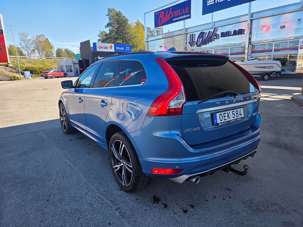 Volvo XC60 D4 AWD, Classic, R-Design, Panoramatak, NAV, 1brukare,
