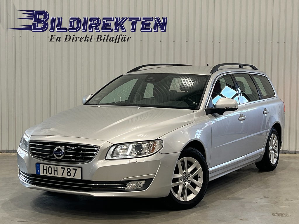 Volvo V70 2.0 Bi-Fuel 213hk DRAG P-VÄRM NAVI VoC BLIS 
