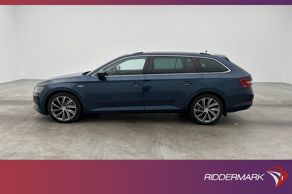 Skoda Superb 2.0 TSI 280hk 4x4 L&K Värmare Skinn Kamera Navi