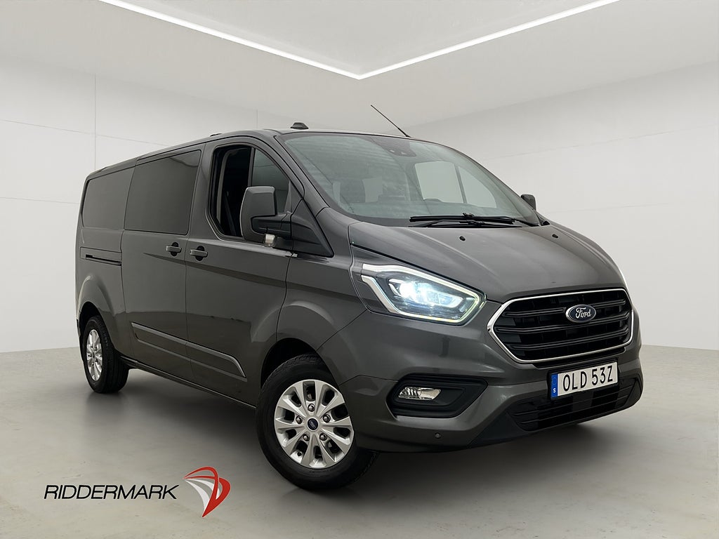 Ford transit-custom CrewVan L2 Värmare Drag B-Kamera CARPLAY