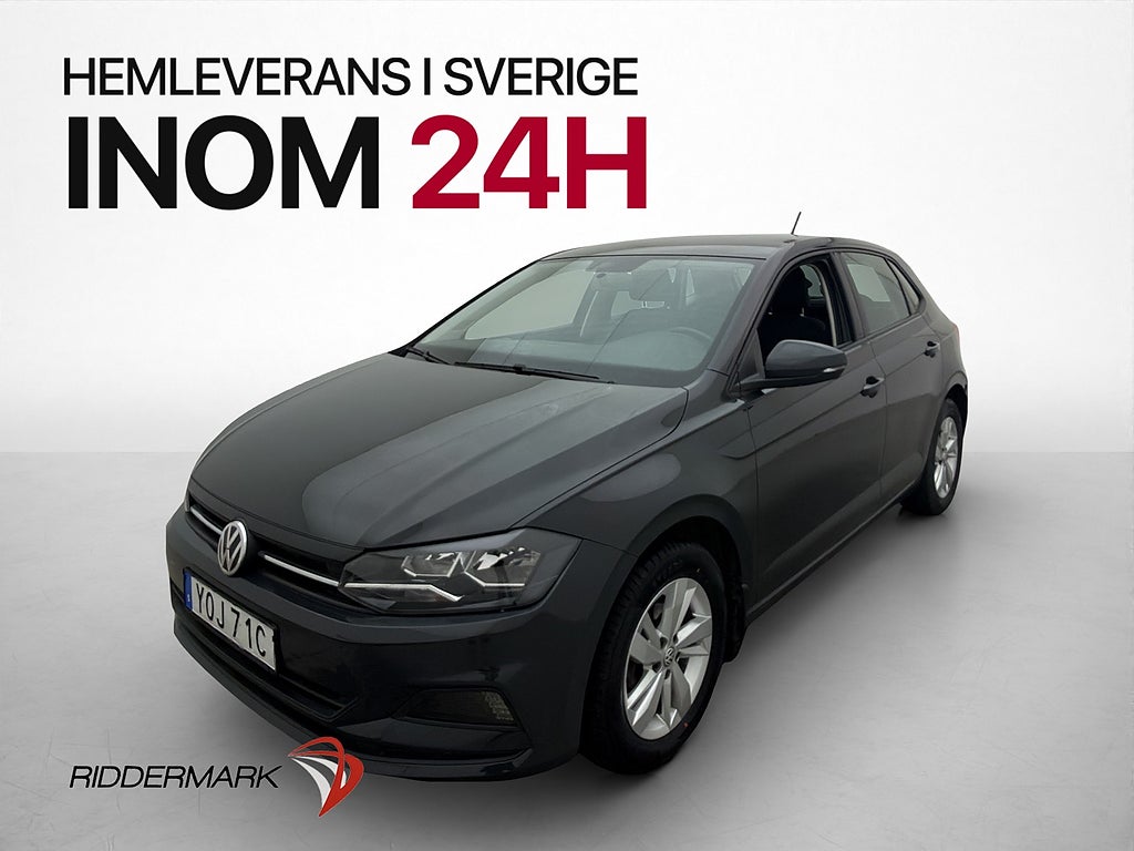 Volkswagen Polo 1.0 TSI 95hk 2 Brukare Bluetooth 0,46L/mil