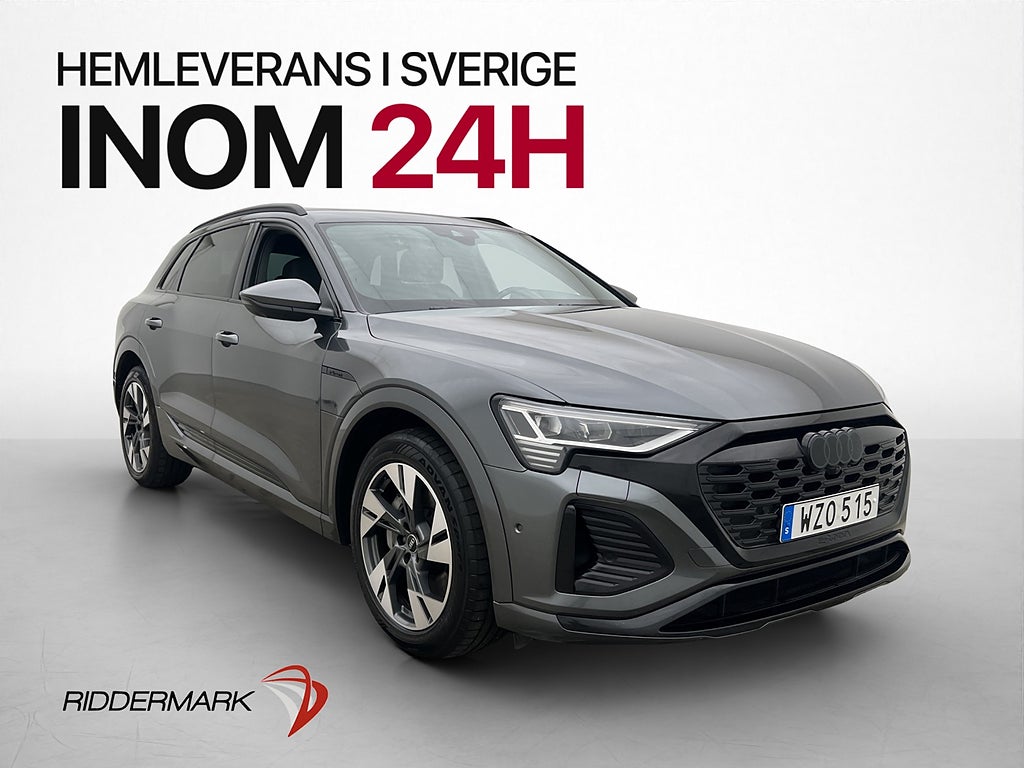 Audi q8-e-tron 55 Q S line Pano Cockpit B&O Sv-Optik MOMS