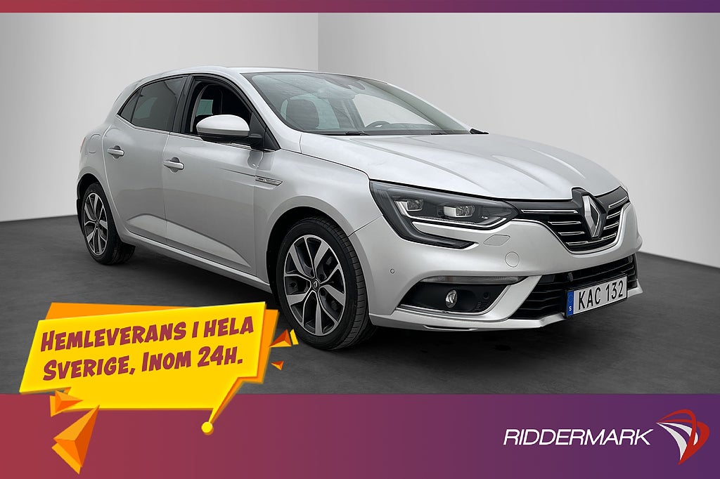 Renault Mégane 1.2 TCe BOSE Kampanj Navi Skinn Kamera Nyserv