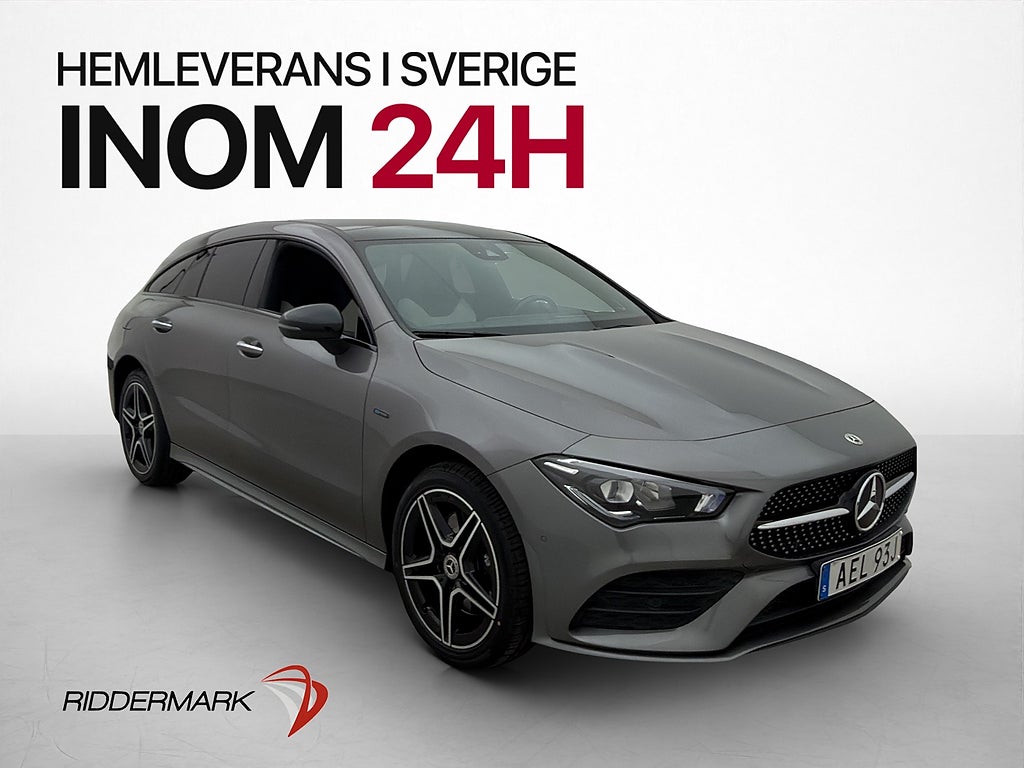 Mercedes-Benz CLA250 e AMG P-Värm Pano Burm Wide Kamera Navi