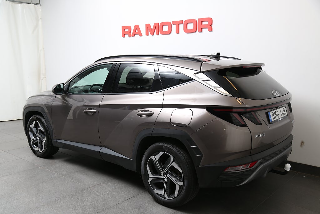 Hyundai Tucson 1,6 T-GDI Hybrid 230hk Advanced Aut Skinn Dragkrok 2021