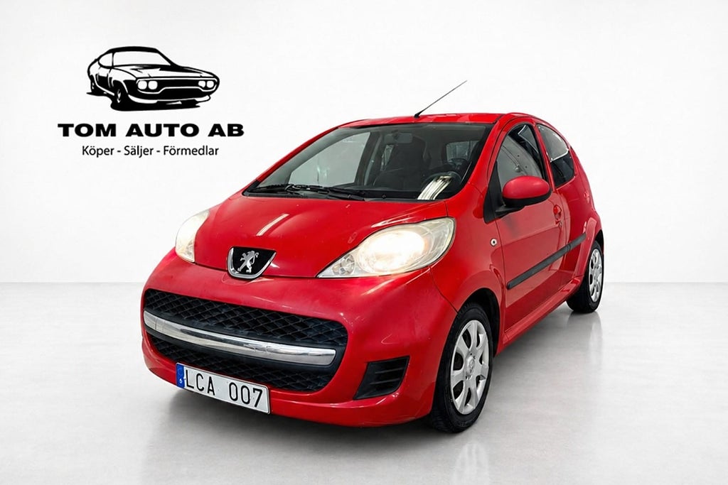 Peugeot 107 5-dörrar 1.0 Snål körning Nya Däck 