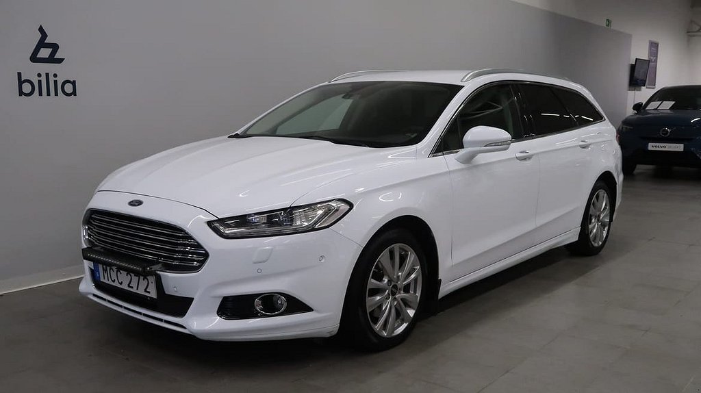 Ford Mondeo Kombi 2.0 TDCi AWD 180 hk Titanium | Värmare | Drag