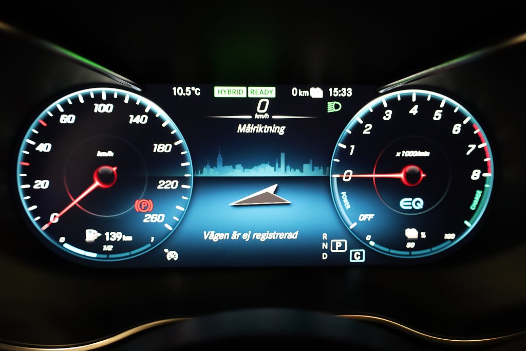 Mercedes-Benz C 300 T e AMG Night-EDT Drag Värmare Kamera Navi