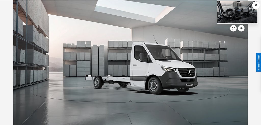 Mercedes-Benz Sprinter 317 CDI Chassi EH A3 SELECT