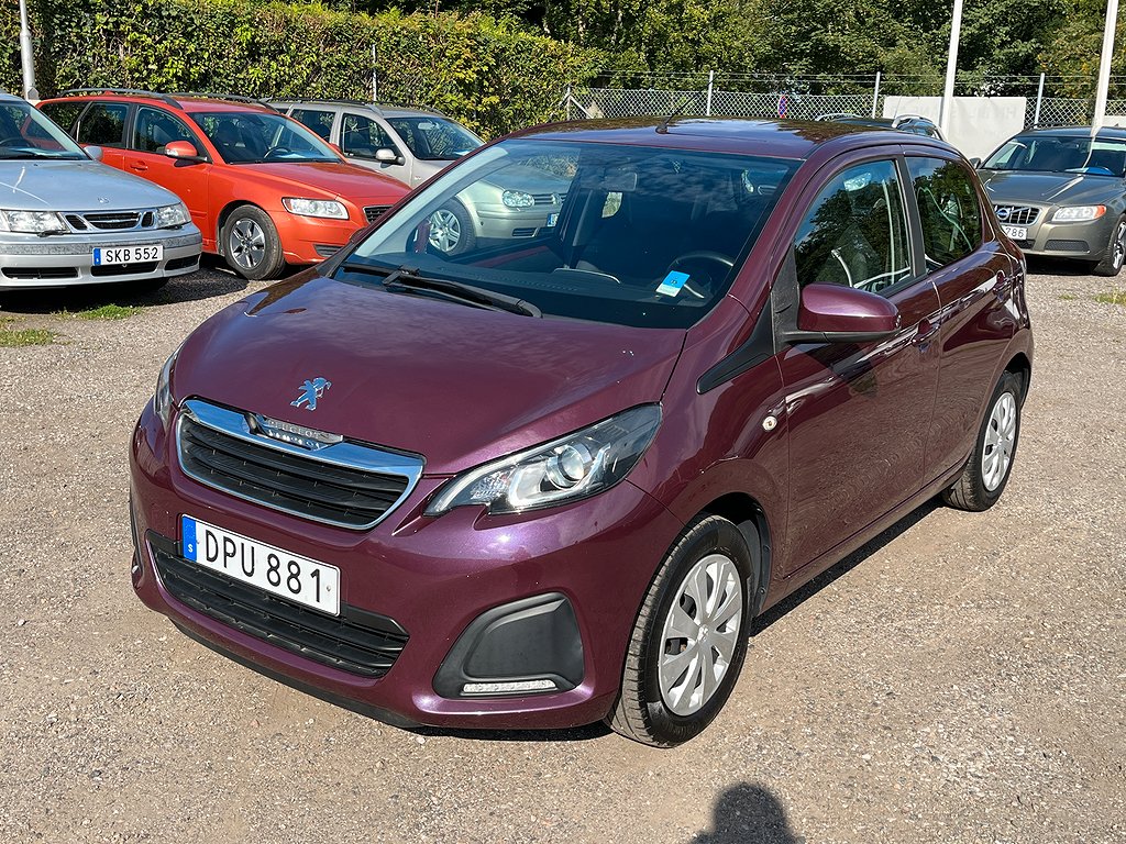 Peugeot 108 5-dörrar 1.0 VTi 