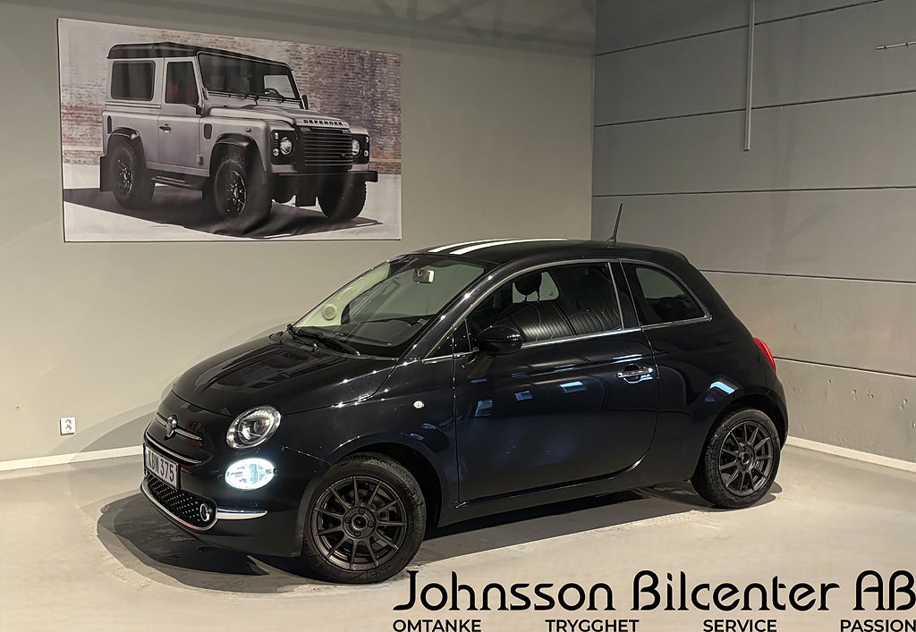 Fiat 500 1.2 8V Dualogic Lounge Kamrem bytt P-sensorer Glastak 