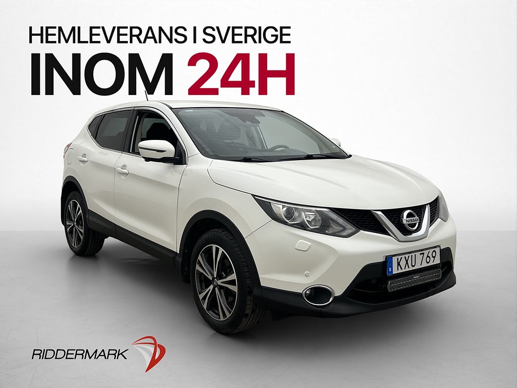 Nissan Qashqai 1.5 dCi 110hk N-Connecta Värmare 360° Navi