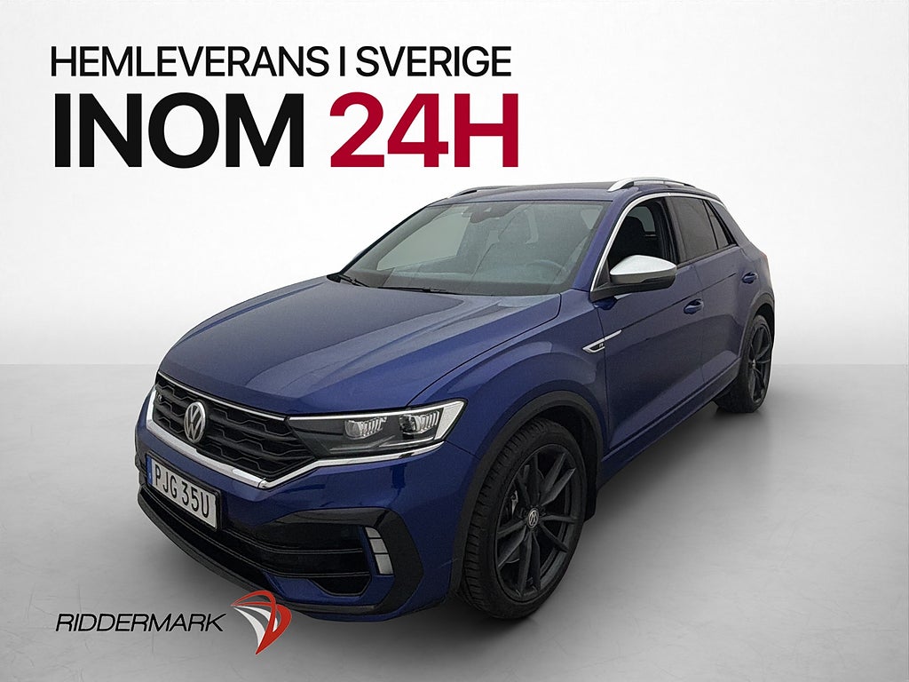 Volkswagen T-Roc R 4M 300hk Cockpit Akrapovic Dragkrok BEATS