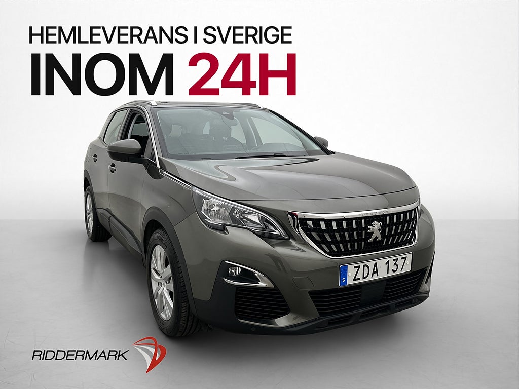 Peugeot 3008 1.2 PureTech 131hk Active Sensorer ISOFIX 0,52