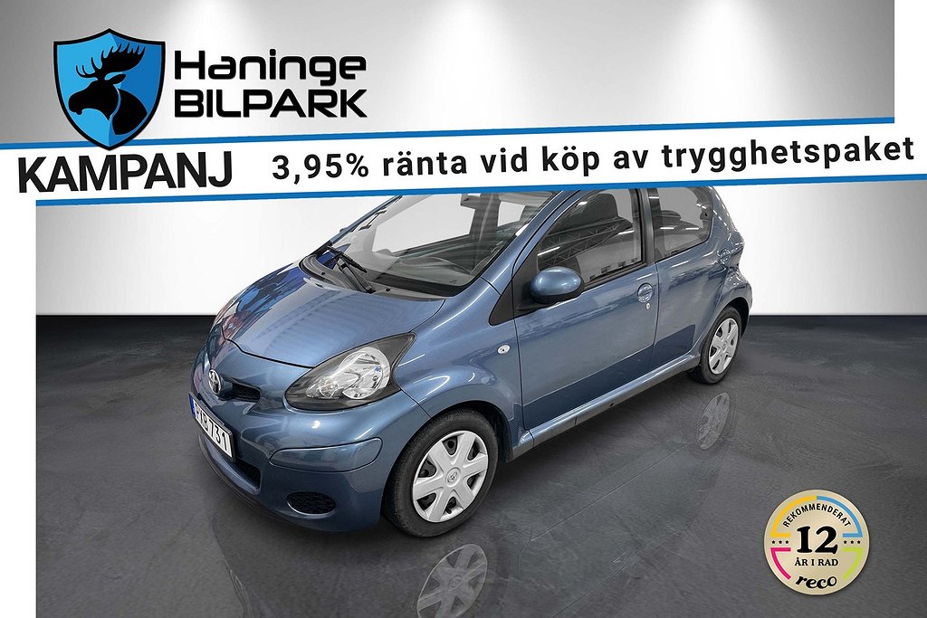 Toyota Aygo 5-DR 1.0 SUPERDEAL FR 3,95% / KAMKEDJA /LÅGMILAD