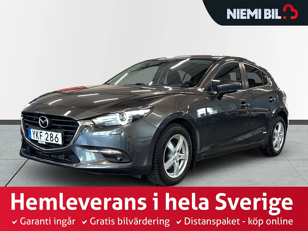 Mazda 3 Sport 2.2 S&V pyörät/Navi/HuD/kamera/M&K heat