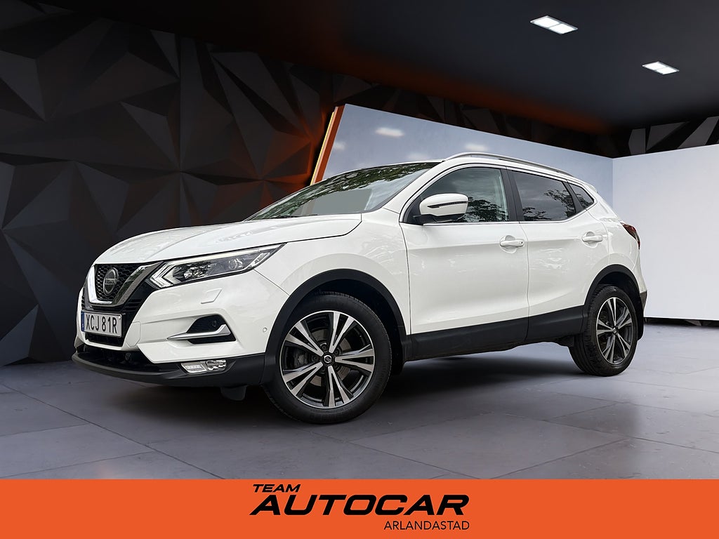 Nissan Qashqai 1.3 Tekna M&K värmare Dragkrok Lev-klar 12mån garanti