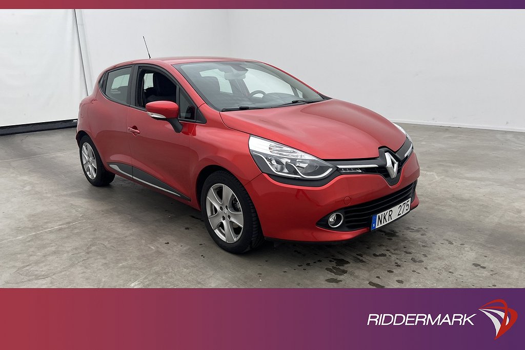 Renault Clio 0.9 TCe 90hk En-Brukare BASS-Reflex Keyless