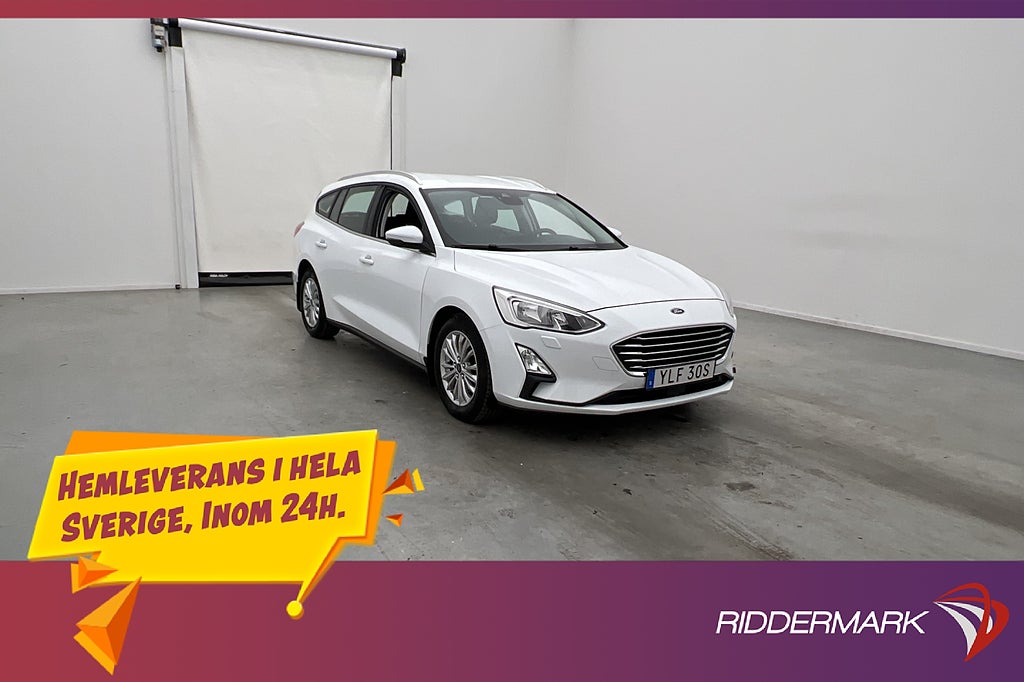 Ford Focus 1.5 EcoBlue 120hk Titanium M-Värm CarPlay Keyless