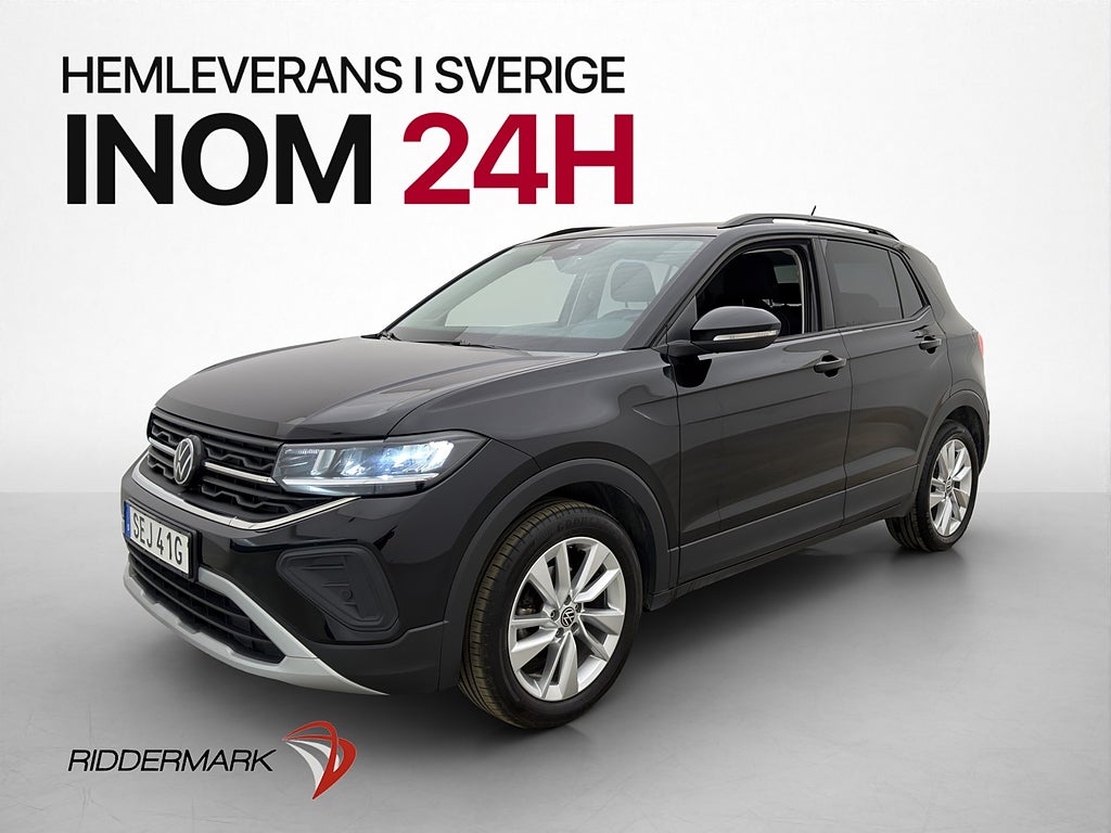 Volkswagen T-CROSS 1.0 TSI 116hk Life Kamera CarPlay MOMS