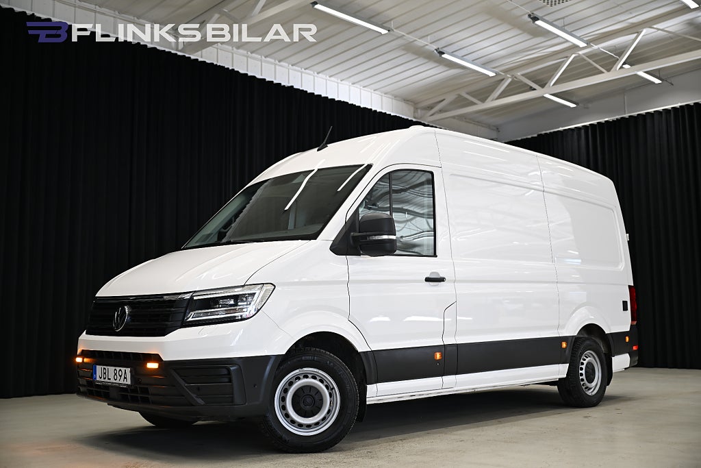 Volkswagen crafter 177HK Servicebil|Inredd|LED|Inverter|Drag|Värmare|Moms