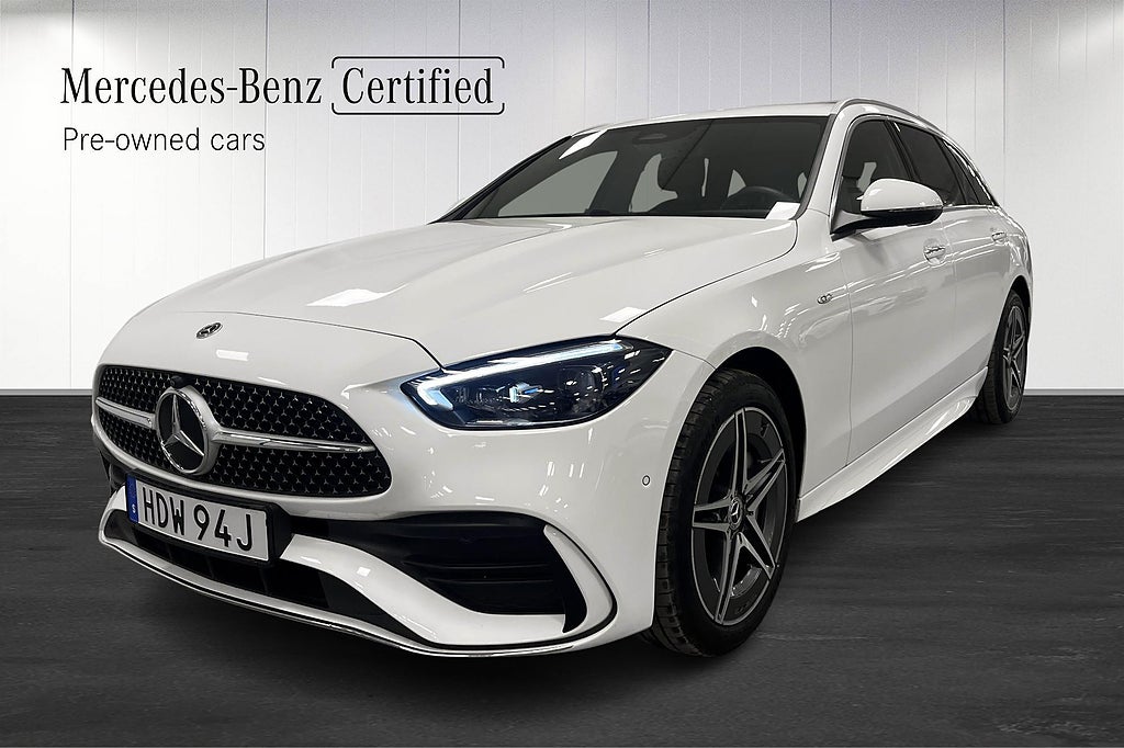Mercedes-Benz C300 e 300 T e AMG Premium / Drag / Värmare