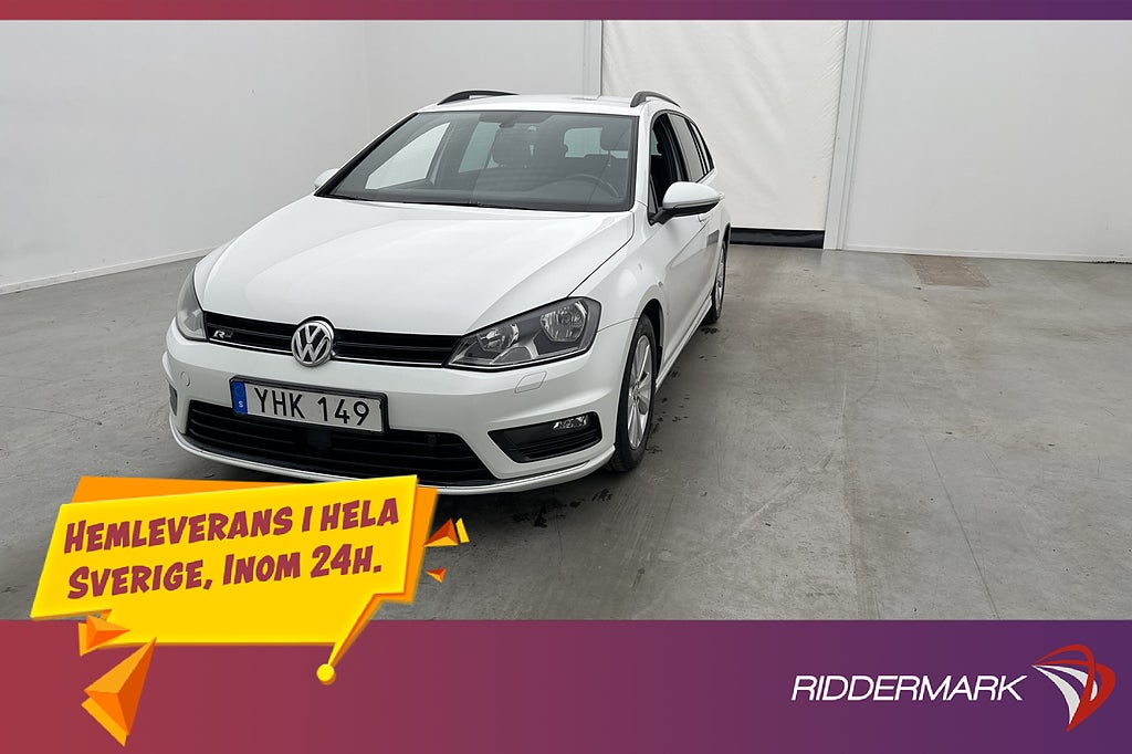 Volkswagen Golf Sportscombi TSI 150hk R-Line P-Värmare Drag