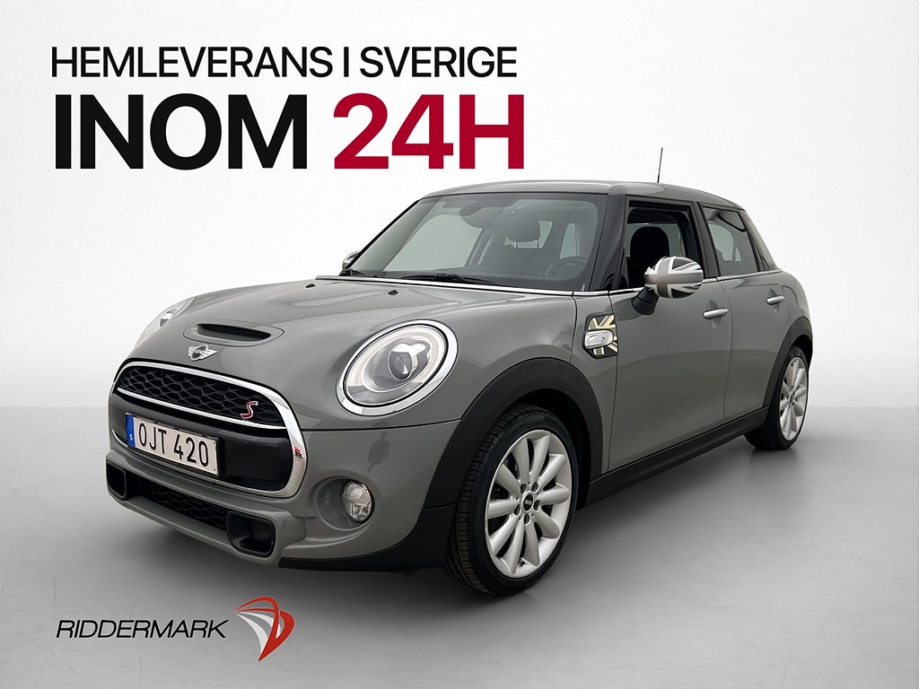 MINI Cooper S Automatisk 192hk Chili Navi Halvskinn